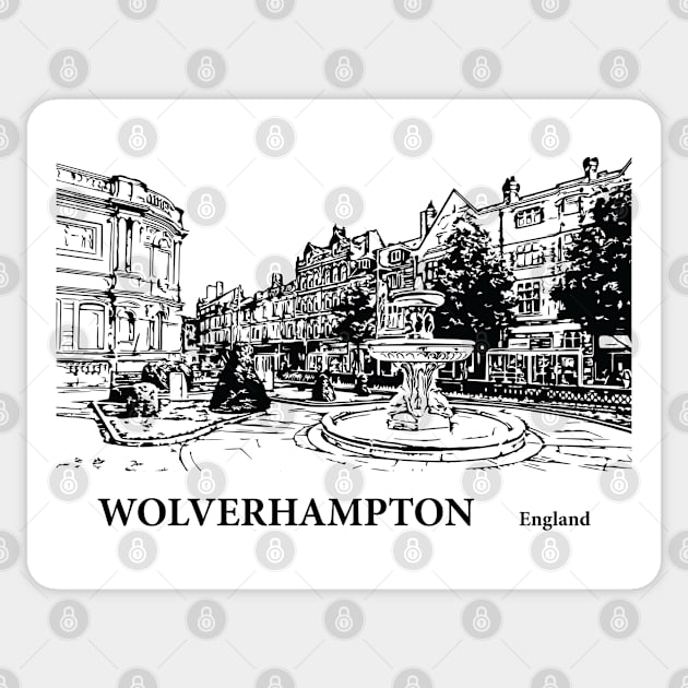 Wolverhampton England Sticker by Lakeric